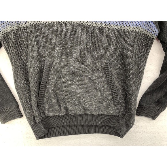Calvin Klein Jeans Men's Knit Hooded Sweater Size M Kangaroo Pockets - Picture 2 of 15